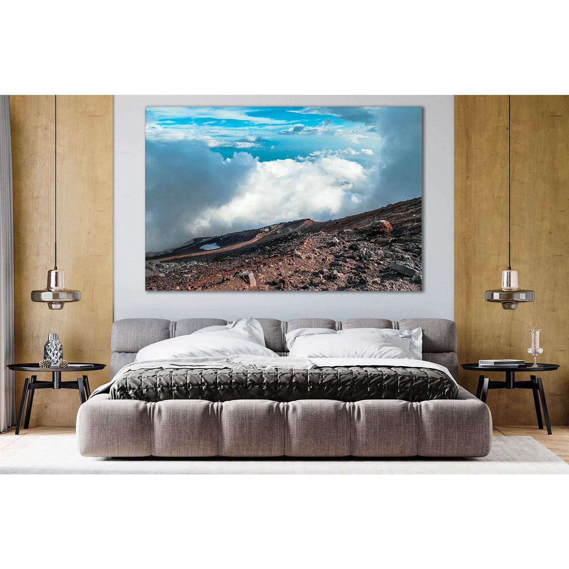 Sea View From The Mountain №SL169 Ready to Hang Canvas PrintCanvas art arrives ready to hang, with hanging accessories included and no additional framing required. Every canvas print is hand-crafted, made on-demand at our workshop and expertly stretched a