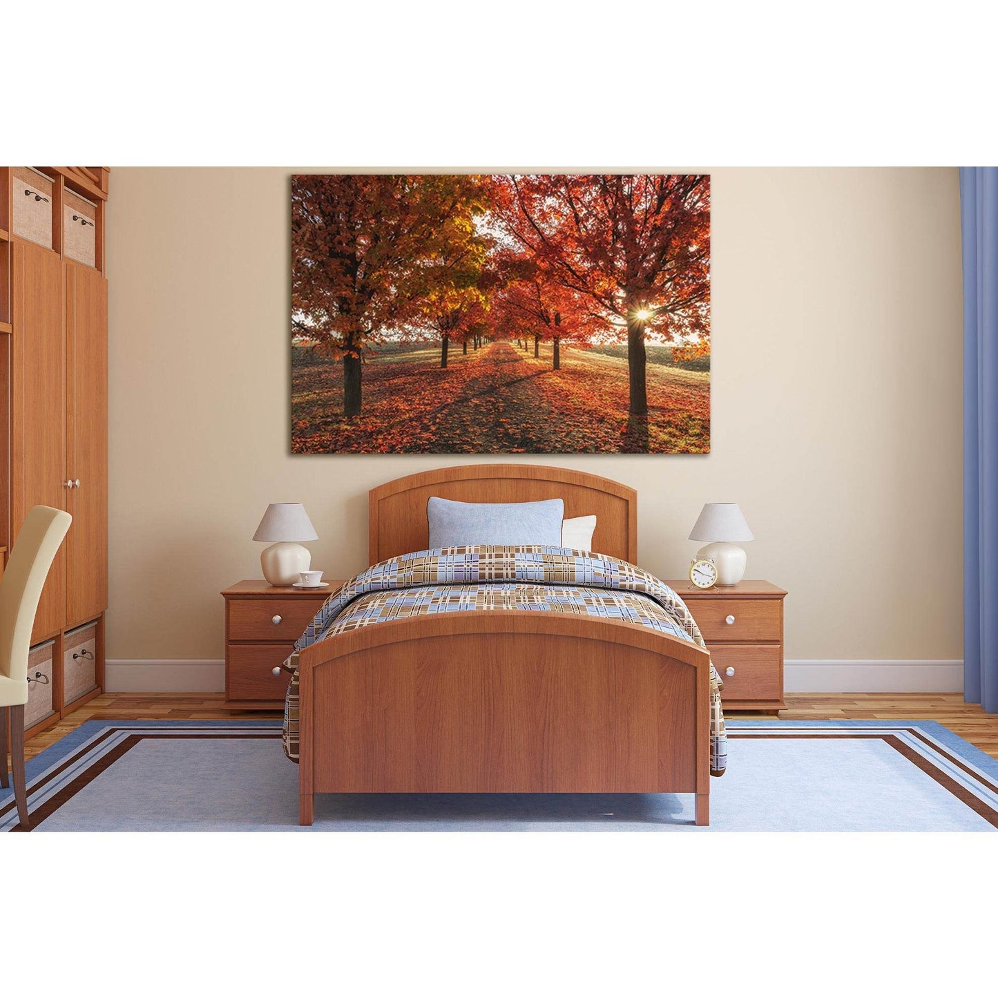 Autumn Fall Season Trees №SL1490 Ready to Hang Canvas PrintCanvas art arrives ready to hang, with hanging accessories included and no additional framing required. Every canvas print is hand-crafted, made on-demand at our workshop and expertly stretched ar