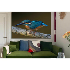 Common Kingfisher Bird Close Up №SL1022 Ready to Hang Canvas PrintCanvas art arrives ready to hang, with hanging accessories included and no additional framing required. Every canvas print is hand-crafted, made on-demand at our workshop and expertly stret