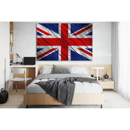 United Kingdom Flag On Wood №SL1205 Ready to Hang Canvas PrintCanvas art arrives ready to hang, with hanging accessories included and no additional framing required. Every canvas print is hand-crafted, made on-demand at our workshop and expertly stretched