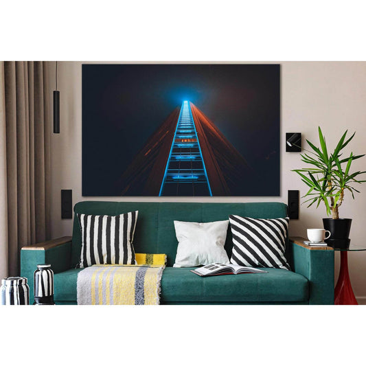 Illuminated High Rise Building №SL1397 Ready to Hang Canvas PrintCanvas art arrives ready to hang, with hanging accessories included and no additional framing required. Every canvas print is hand-crafted, made on-demand at our workshop and expertly stretc