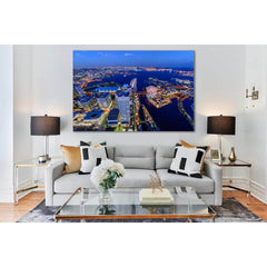 Japan Skyscrapers Yokohama River №SL307 Ready to Hang Canvas PrintCanvas art arrives ready to hang, with hanging accessories included and no additional framing required. Every canvas print is hand-crafted, made on-demand at our workshop and expertly stret