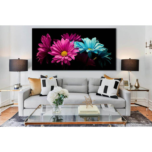 Flowers On Black Background №SL685 Ready to Hang Canvas PrintCanvas art arrives ready to hang, with hanging accessories included and no additional framing required. Every canvas print is hand-crafted, made on-demand at our workshop and expertly stretched