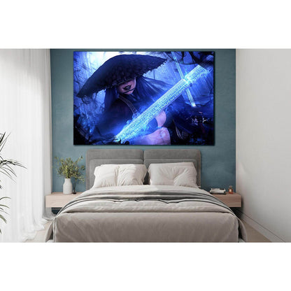 Woman With Magic Sword №SL1244 Ready to Hang Canvas PrintCanvas art arrives ready to hang, with hanging accessories included and no additional framing required. Every canvas print is hand-crafted, made on-demand at our workshop and expertly stretched arou