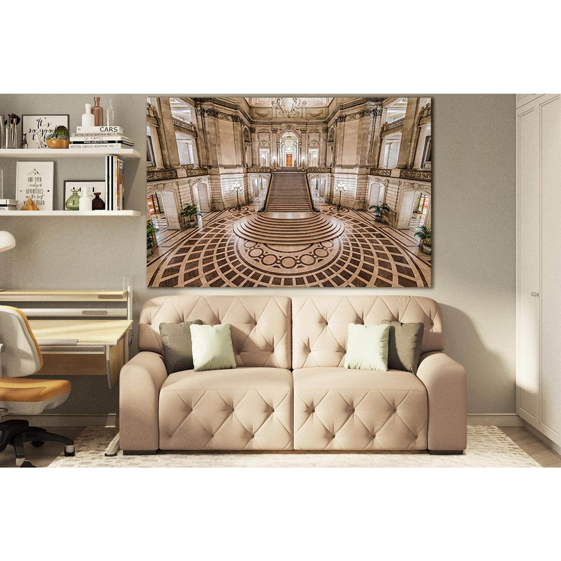 San Francisco City Hall №SL1360 Ready to Hang Canvas PrintCanvas art arrives ready to hang, with hanging accessories included and no additional framing required. Every canvas print is hand-crafted, made on-demand at our workshop and expertly stretched aro