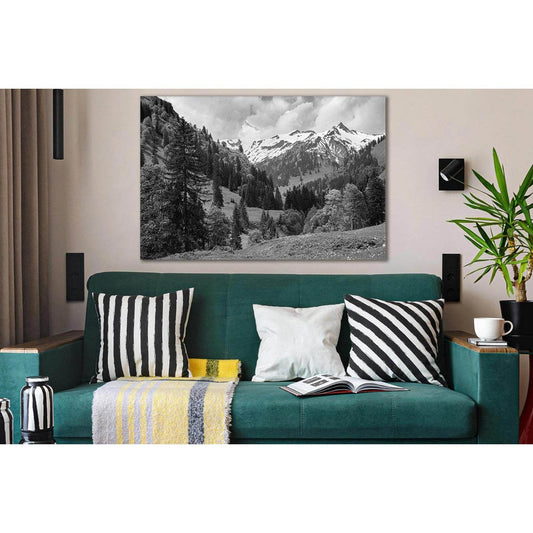 Beautiful Alps Mountains №SL866 Ready to Hang Canvas PrintCanvas art arrives ready to hang, with hanging accessories included and no additional framing required. Every canvas print is hand-crafted, made on-demand at our workshop and expertly stretched aro