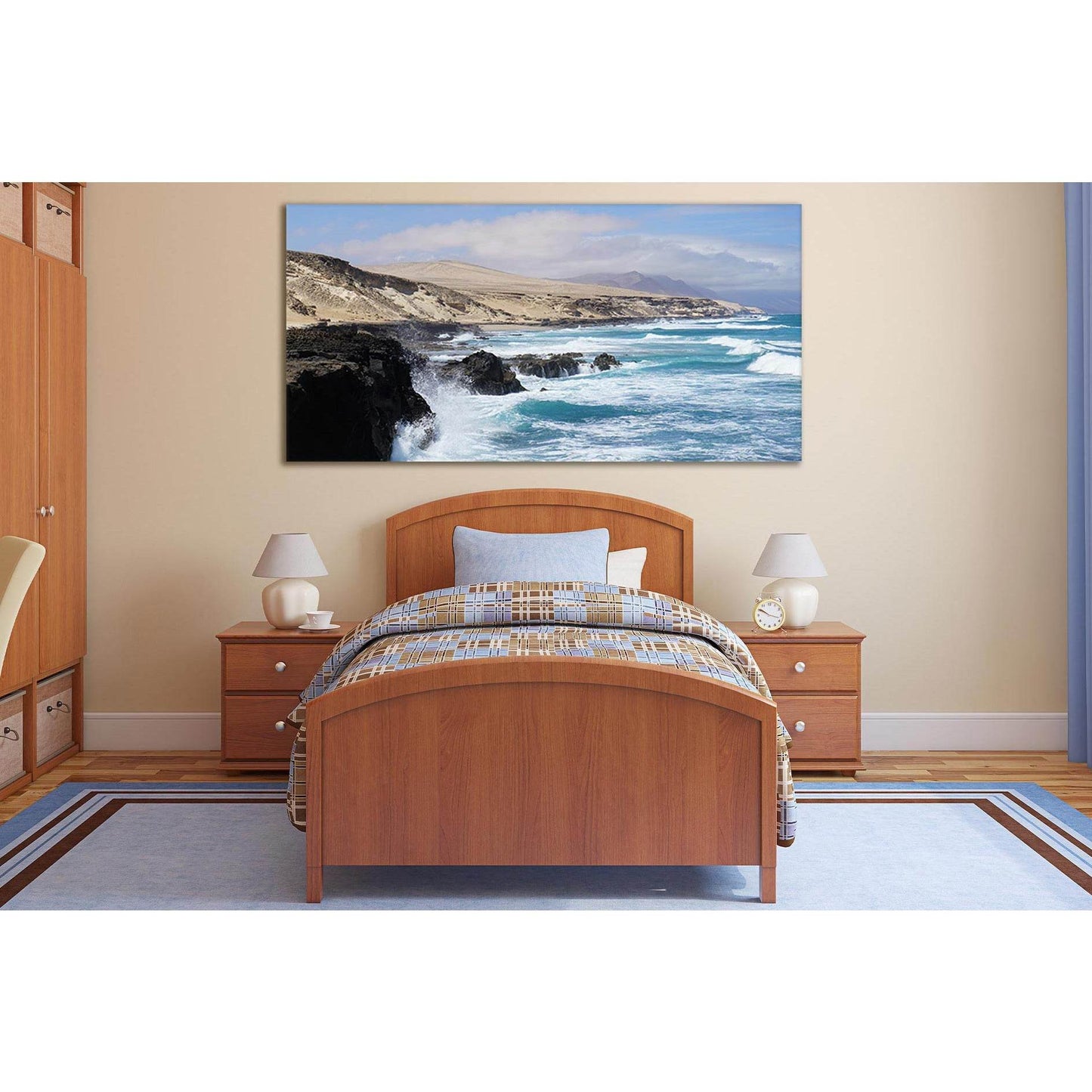 Canary Island №SL183 Ready to Hang Canvas PrintCanvas art arrives ready to hang, with hanging accessories included and no additional framing required. Every canvas print is hand-crafted, made on-demand at our workshop and expertly stretched around 100% No