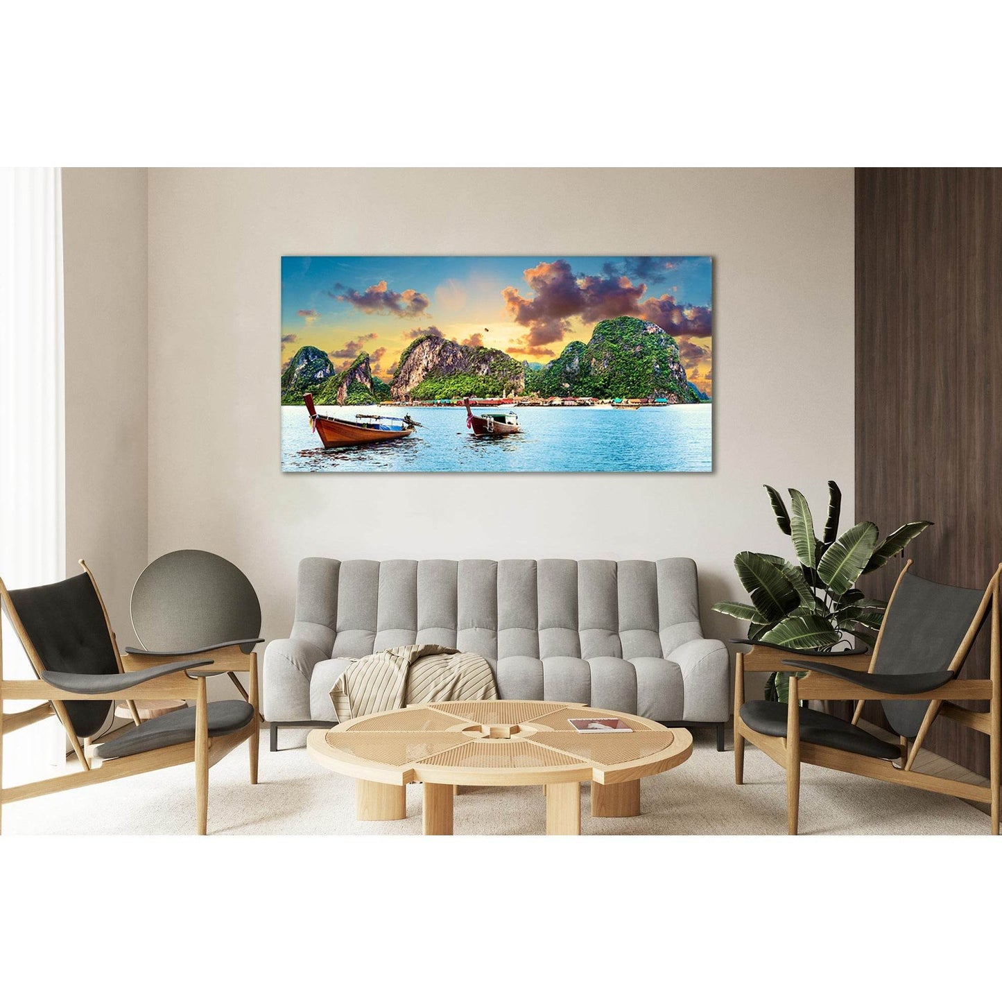 Phuket Island Landscape №SL68 Ready to Hang Canvas PrintCanvas art arrives ready to hang, with hanging accessories included and no additional framing required. Every canvas print is hand-crafted, made on-demand at our workshop and expertly stretched aroun