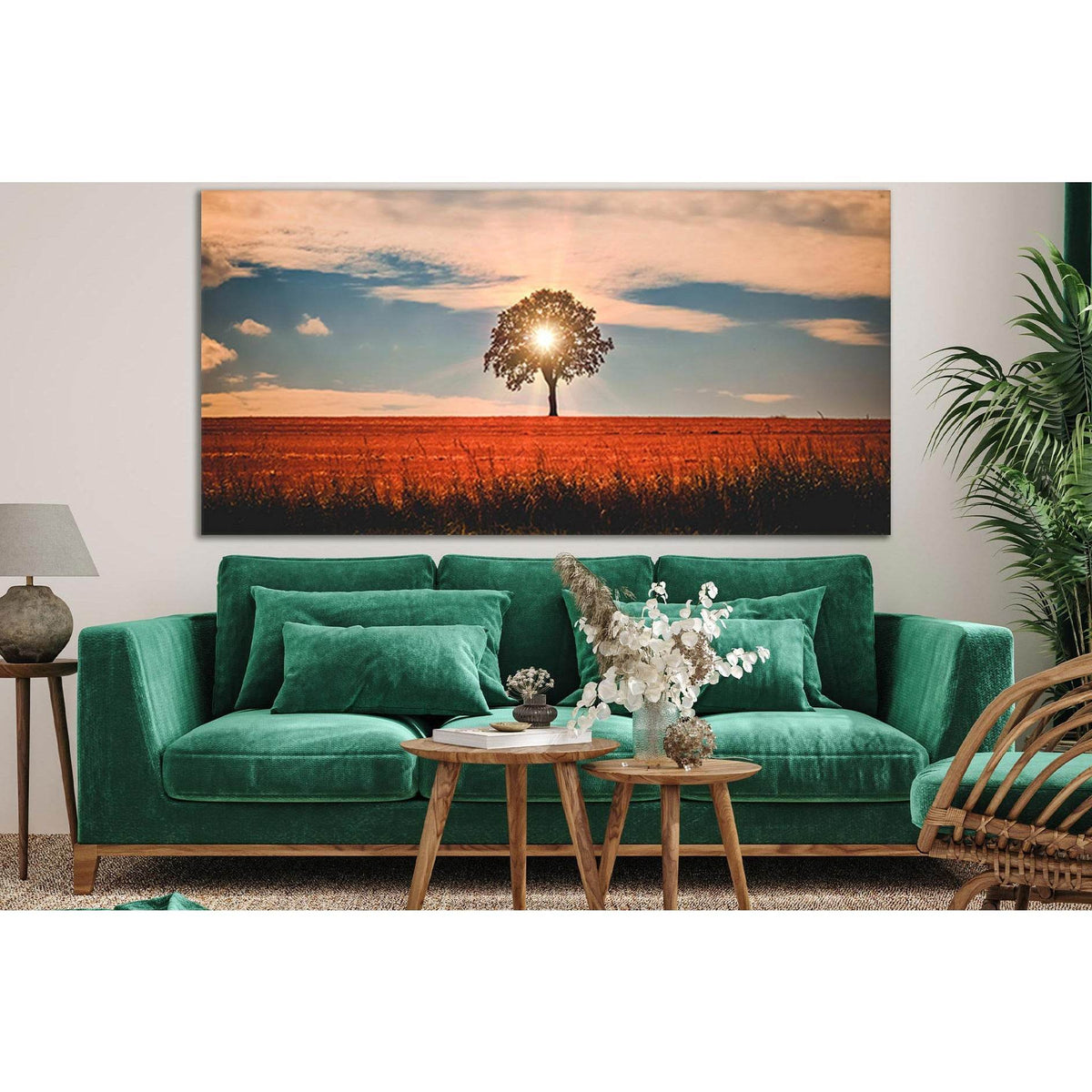 Tree In The Sunbeams №SL821 Ready to Hang Canvas PrintCanvas art arrives ready to hang, with hanging accessories included and no additional framing required. Every canvas print is hand-crafted, made on-demand at our workshop and expertly stretched around