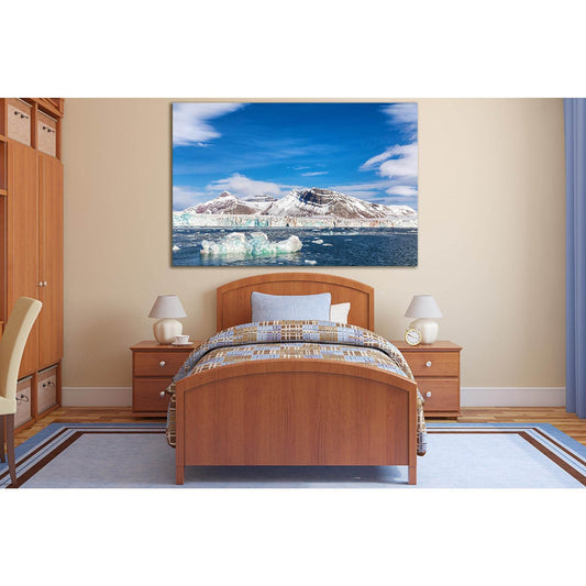 Glacier And The Three Crown Mountains №SL1357 Ready to Hang Canvas PrintCanvas art arrives ready to hang, with hanging accessories included and no additional framing required. Every canvas print is hand-crafted, made on-demand at our workshop and expertly