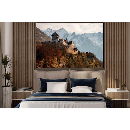 Castle Vaduz №SL1385 Ready to Hang Canvas PrintCanvas art arrives ready to hang, with hanging accessories included and no additional framing required. Every canvas print is hand-crafted, made on-demand at our workshop and expertly stretched around 100% No