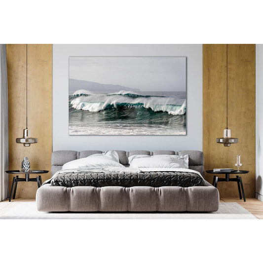 Ocean Wave Under Gray Sky №SL84 Ready to Hang Canvas PrintCanvas art arrives ready to hang, with hanging accessories included and no additional framing required. Every canvas print is hand-crafted, made on-demand at our workshop and expertly stretched aro