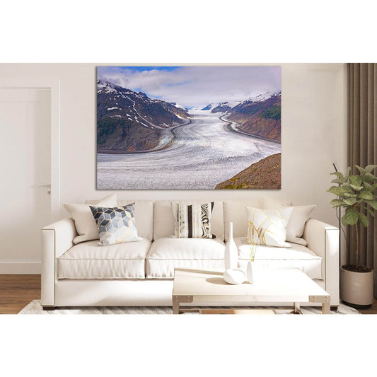 Large Alpine Salmon Glacier №SL1316 Ready to Hang Canvas PrintCanvas art arrives ready to hang, with hanging accessories included and no additional framing required. Every canvas print is hand-crafted, made on-demand at our workshop and expertly stretched