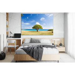 Green Tree On The Shore №SL516 Ready to Hang Canvas PrintCanvas art arrives ready to hang, with hanging accessories included and no additional framing required. Every canvas print is hand-crafted, made on-demand at our workshop and expertly stretched arou
