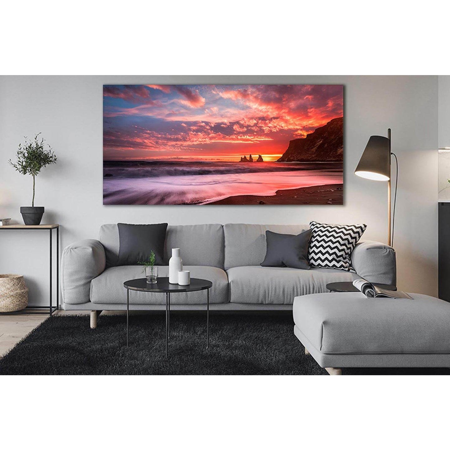 Colorful And Beautiful Sunset №SL275 Ready to Hang Canvas PrintCanvas art arrives ready to hang, with hanging accessories included and no additional framing required. Every canvas print is hand-crafted, made on-demand at our workshop and expertly stretche