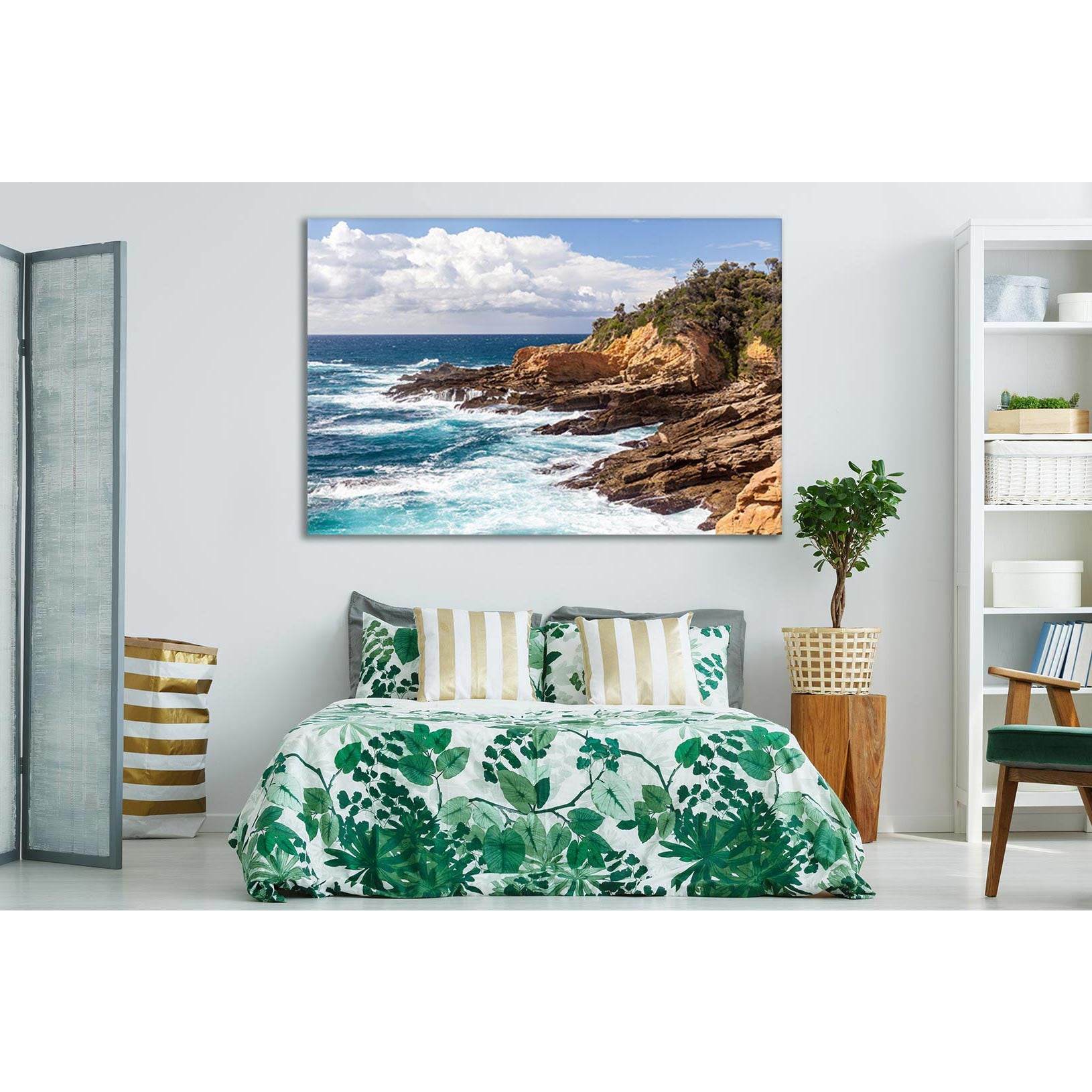 Island And Rocky Coast №SL101 Ready to Hang Canvas PrintCanvas art arrives ready to hang, with hanging accessories included and no additional framing required. Every canvas print is hand-crafted, made on-demand at our workshop and expertly stretched aroun
