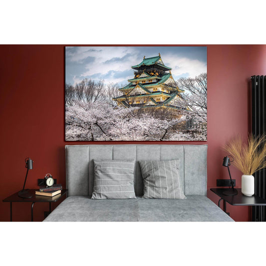 Japan Architecture And Spring №SL1364 Ready to Hang Canvas PrintCanvas art arrives ready to hang, with hanging accessories included and no additional framing required. Every canvas print is hand-crafted, made on-demand at our workshop and expertly stretch