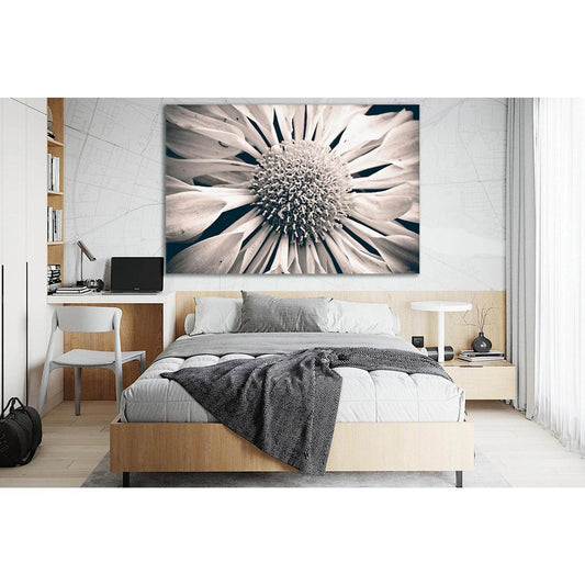 Flower Close Up Black And White №SL725 Ready to Hang Canvas PrintCanvas art arrives ready to hang, with hanging accessories included and no additional framing required. Every canvas print is hand-crafted, made on-demand at our workshop and expertly stretc