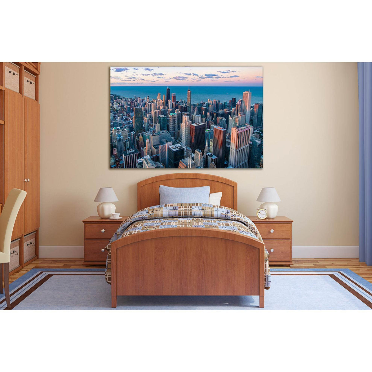 Willis Tower Chicago Skyline №SL333 Ready to Hang Canvas PrintCanvas art arrives ready to hang, with hanging accessories included and no additional framing required. Every canvas print is hand-crafted, made on-demand at our workshop and expertly stretched
