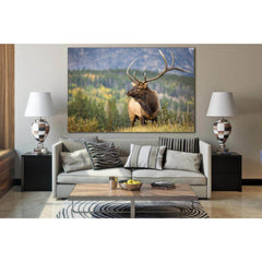 Deer With Beautiful Antlers №SL1049 Ready to Hang Canvas PrintCanvas art arrives ready to hang, with hanging accessories included and no additional framing required. Every canvas print is hand-crafted, made on-demand at our workshop and expertly stretched