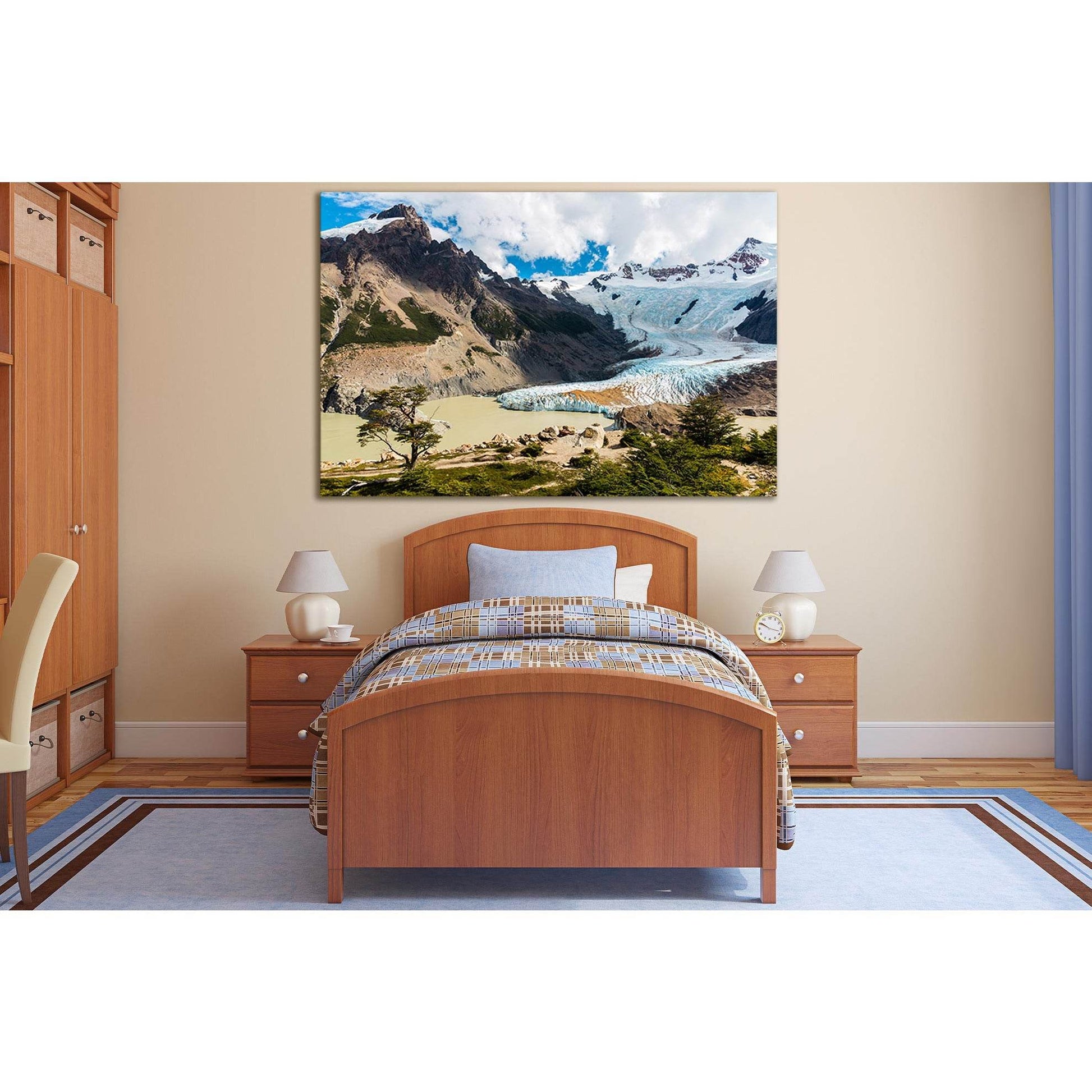 Glacier Southern Patagonian №SL1347 Ready to Hang Canvas PrintCanvas art arrives ready to hang, with hanging accessories included and no additional framing required. Every canvas print is hand-crafted, made on-demand at our workshop and expertly stretched