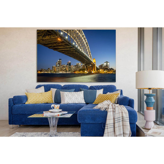 Bridge In Australia Bottom View №SL1136 Ready to Hang Canvas PrintCanvas art arrives ready to hang, with hanging accessories included and no additional framing required. Every canvas print is hand-crafted, made on-demand at our workshop and expertly stret