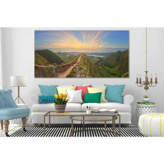 Beautiful Mountain Road №SL278 Ready to Hang Canvas PrintCanvas art arrives ready to hang, with hanging accessories included and no additional framing required. Every canvas print is hand-crafted, made on-demand at our workshop and expertly stretched arou