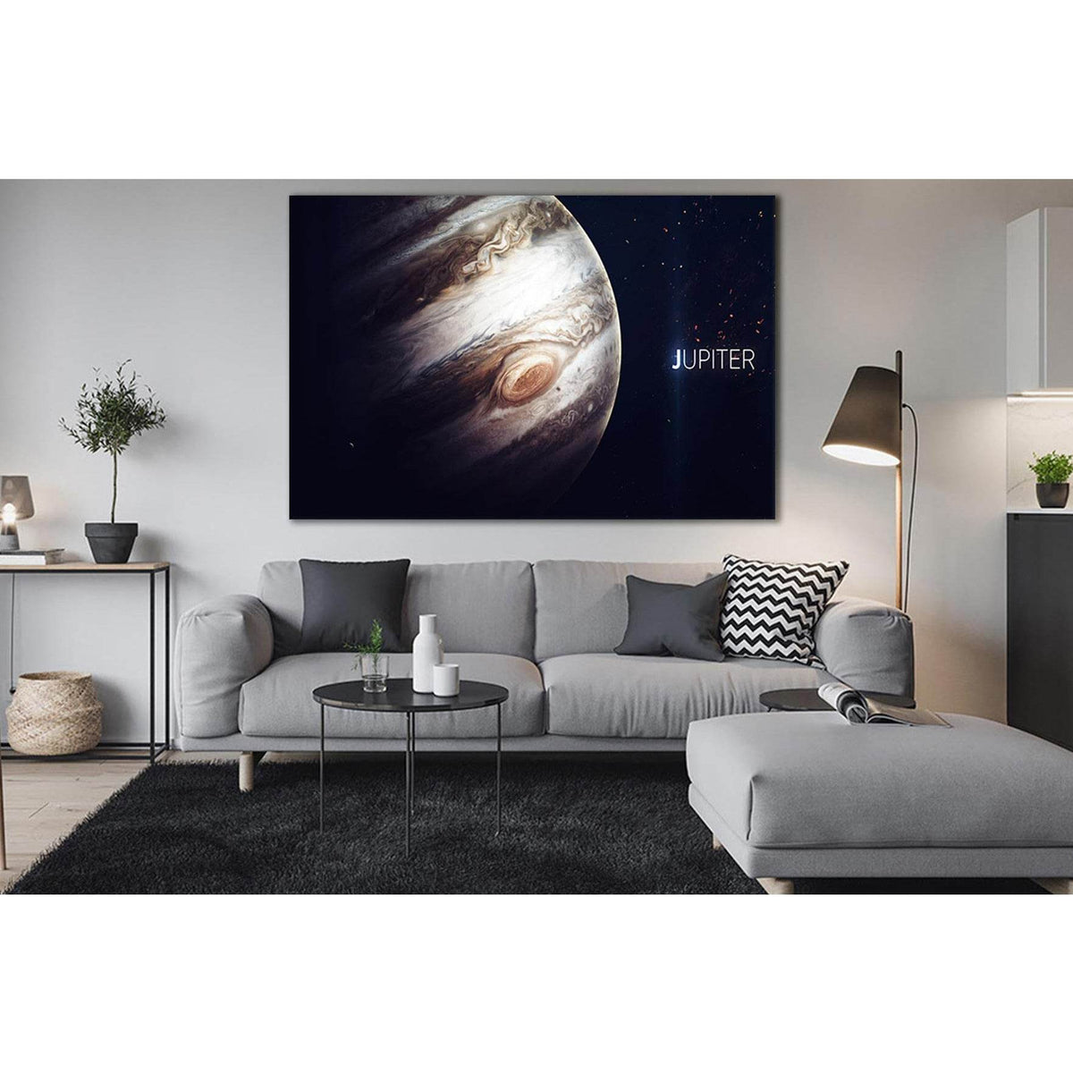 Jupiter High Resolution №SL404 Ready to Hang Canvas PrintCanvas art arrives ready to hang, with hanging accessories included and no additional framing required. Every canvas print is hand-crafted, made on-demand at our workshop and expertly stretched arou