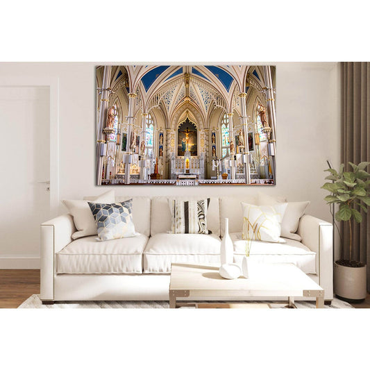 Saint Marys Cathedral Architecture №SL1407 Ready to Hang Canvas PrintCanvas art arrives ready to hang, with hanging accessories included and no additional framing required. Every canvas print is hand-crafted, made on-demand at our workshop and expertly st