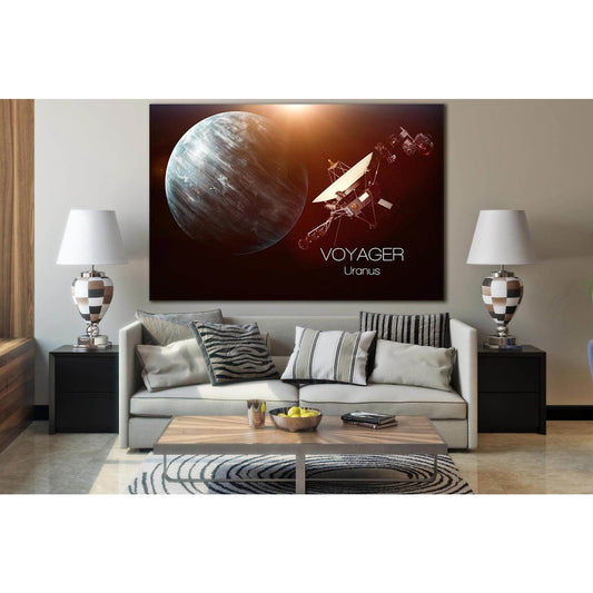 Artificial Satellite Voyager, Uranus №SL963 Ready to Hang Canvas PrintCanvas art arrives ready to hang, with hanging accessories included and no additional framing required. Every canvas print is hand-crafted, made on-demand at our workshop and expertly s