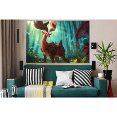 Magical Animal №SL1268 Ready to Hang Canvas PrintCanvas art arrives ready to hang, with hanging accessories included and no additional framing required. Every canvas print is hand-crafted, made on-demand at our workshop and expertly stretched around 100%