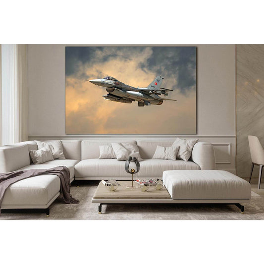 F-16 Fighting Falcon №SL779 Ready to Hang Canvas PrintCanvas art arrives ready to hang, with hanging accessories included and no additional framing required. Every canvas print is hand-crafted, made on-demand at our workshop and expertly stretched around