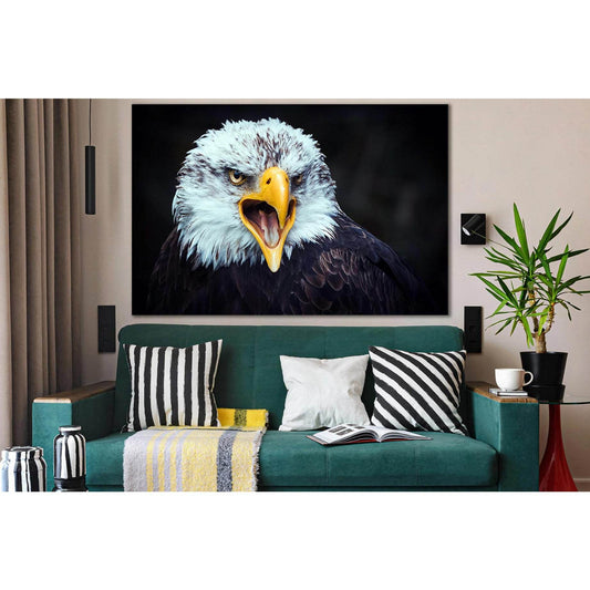Eagle Portrait Close Up №SL1024 Ready to Hang Canvas PrintCanvas art arrives ready to hang, with hanging accessories included and no additional framing required. Every canvas print is hand-crafted, made on-demand at our workshop and expertly stretched aro