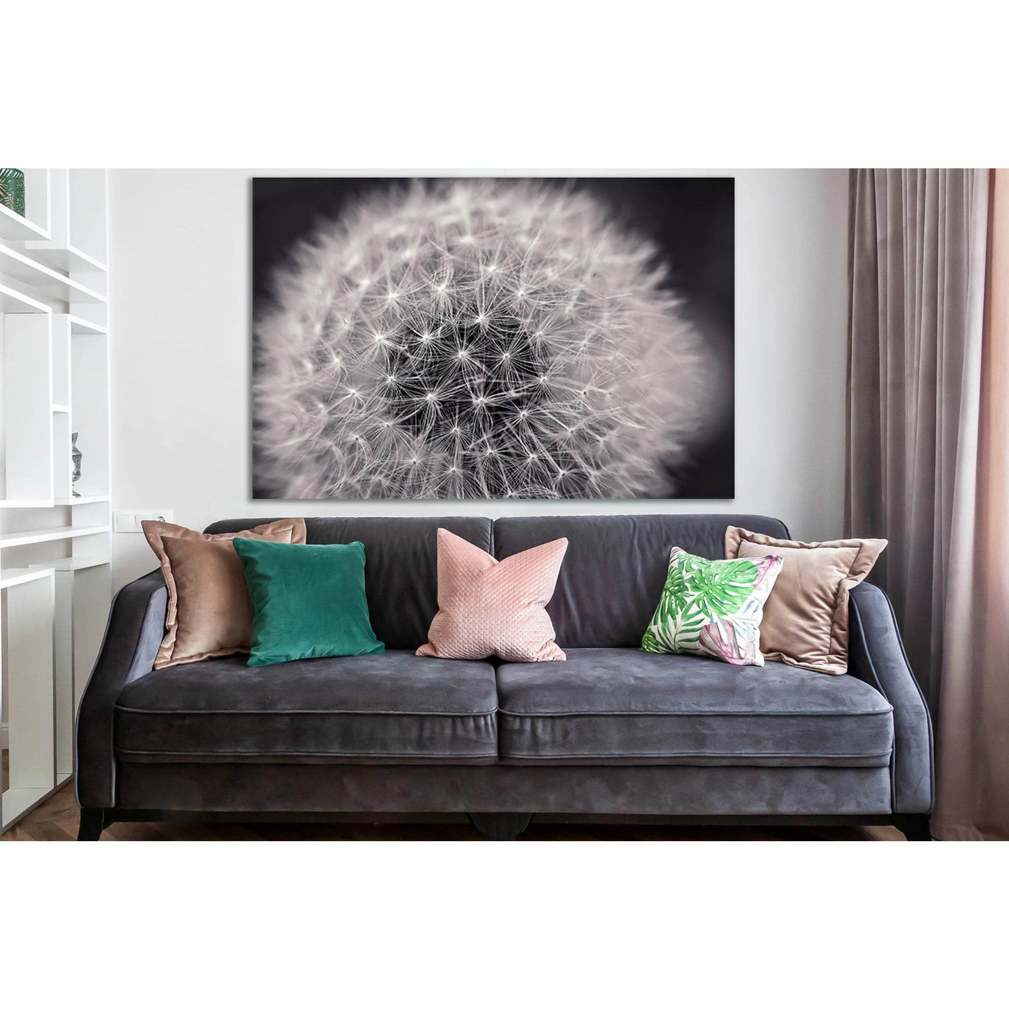 Dandelion Close Up №SL872 Ready to Hang Canvas PrintCanvas art arrives ready to hang, with hanging accessories included and no additional framing required. Every canvas print is hand-crafted, made on-demand at our workshop and expertly stretched around 10