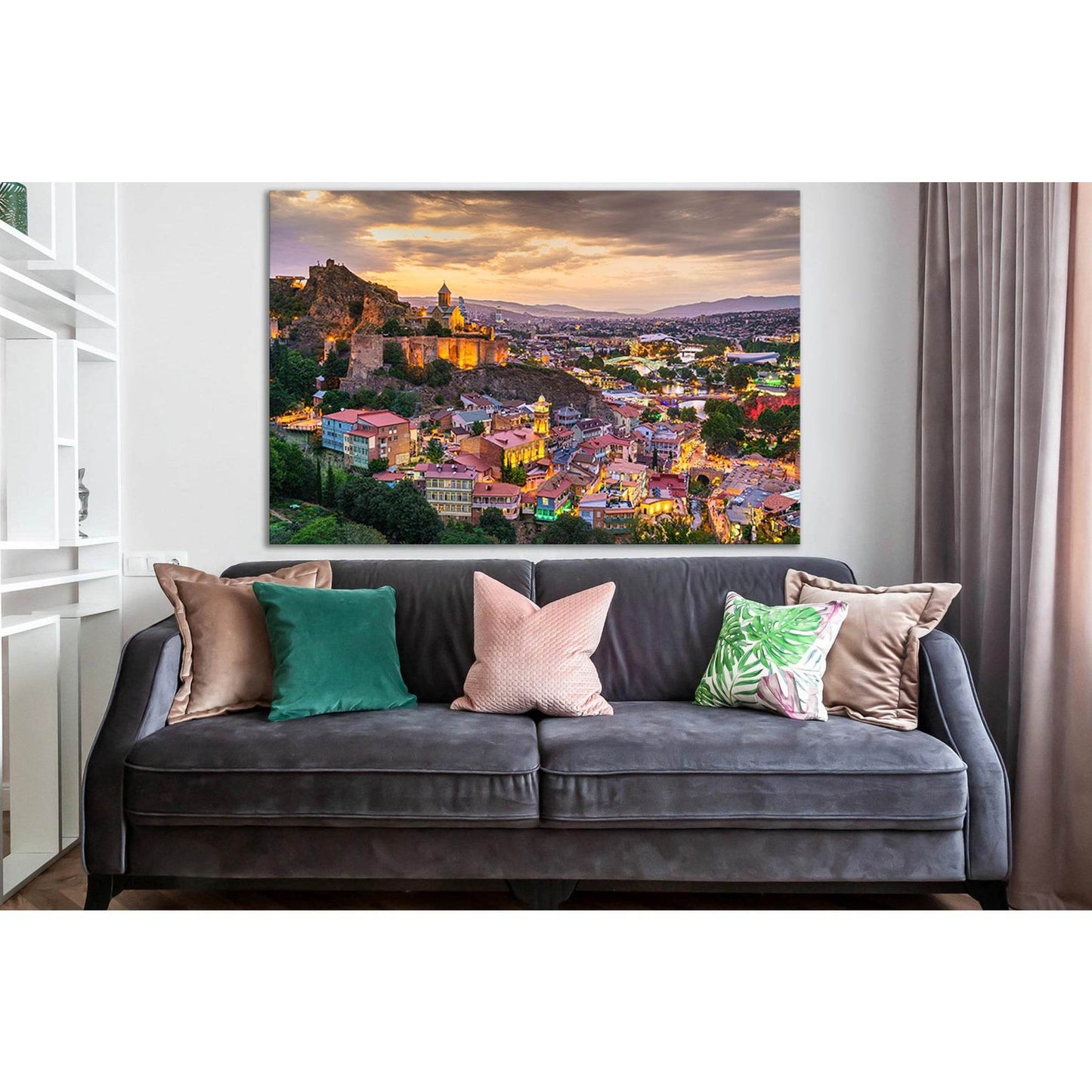 Cityscape Gorgeous Georgia №SL1460 Ready to Hang Canvas PrintCanvas art arrives ready to hang, with hanging accessories included and no additional framing required. Every canvas print is hand-crafted, made on-demand at our workshop and expertly stretched