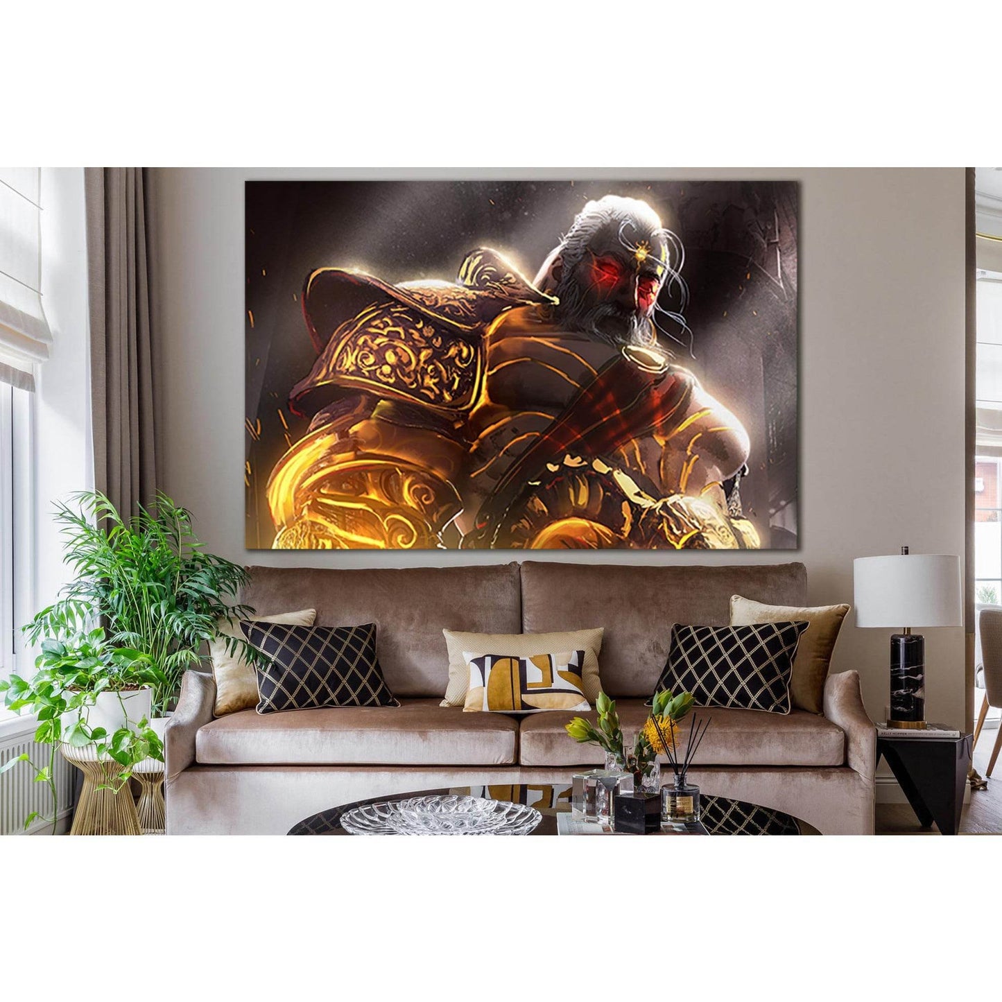 Brutal Muscular Warrior №SL1249 Ready to Hang Canvas PrintCanvas art arrives ready to hang, with hanging accessories included and no additional framing required. Every canvas print is hand-crafted, made on-demand at our workshop and expertly stretched aro