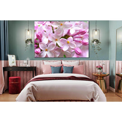 Purple Lilac Flowers №SL671 Ready to Hang Canvas PrintCanvas art arrives ready to hang, with hanging accessories included and no additional framing required. Every canvas print is hand-crafted, made on-demand at our workshop and expertly stretched around