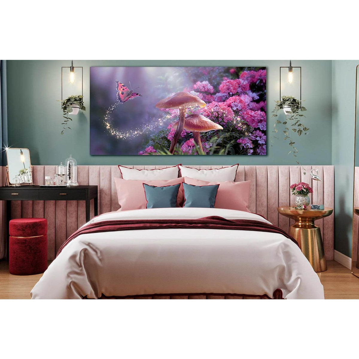 Fantasy Magical Mushrooms №SL681 Ready to Hang Canvas PrintCanvas art arrives ready to hang, with hanging accessories included and no additional framing required. Every canvas print is hand-crafted, made on-demand at our workshop and expertly stretched ar