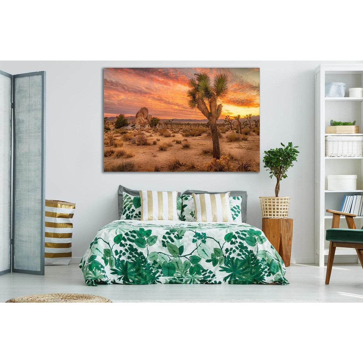 Cactus In The Desert At Sunset №SL277 Ready to Hang Canvas PrintCanvas art arrives ready to hang, with hanging accessories included and no additional framing required. Every canvas print is hand-crafted, made on-demand at our workshop and expertly stretch