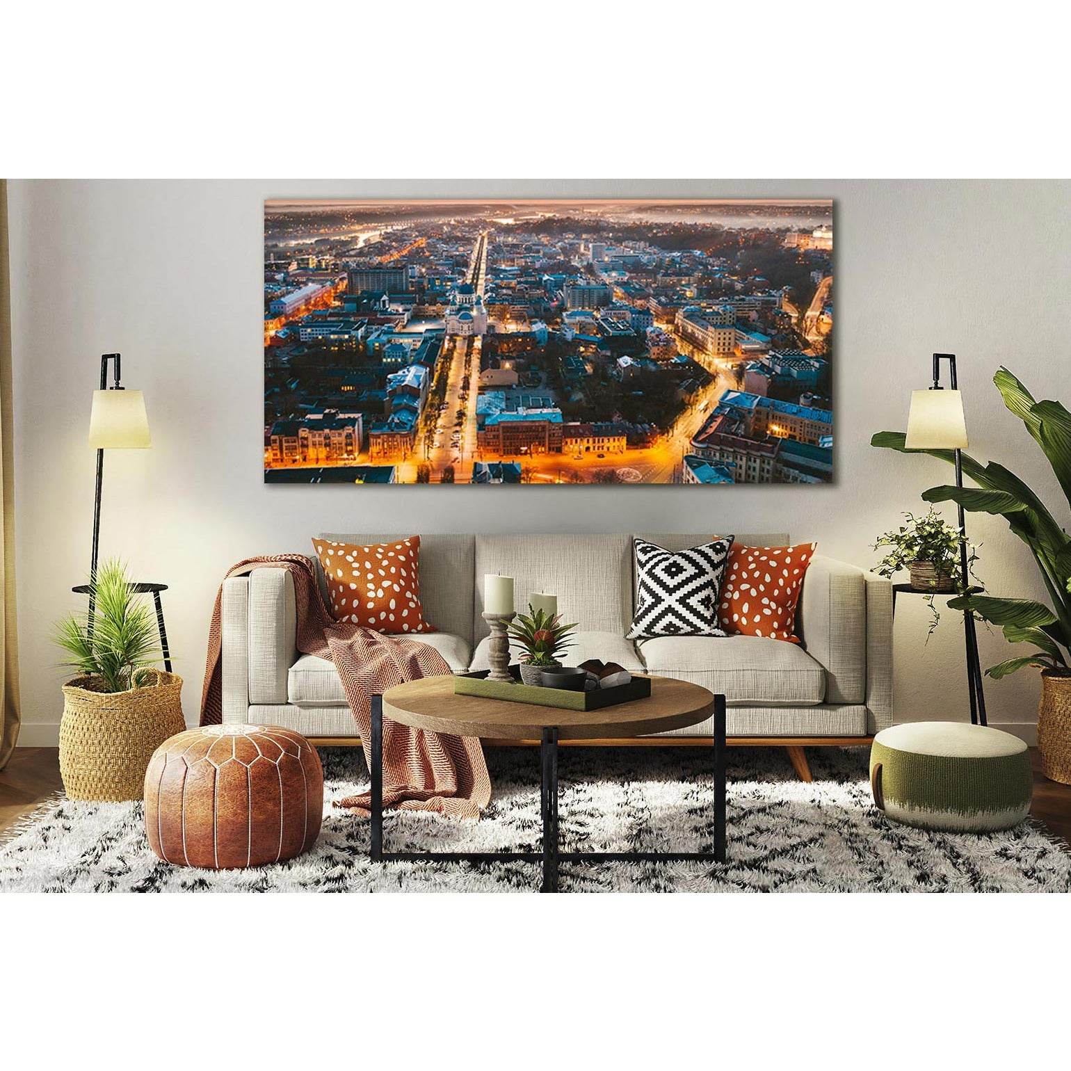 Evening Lithuania Kaunas №SL355 Ready to Hang Canvas PrintCanvas art arrives ready to hang, with hanging accessories included and no additional framing required. Every canvas print is hand-crafted, made on-demand at our workshop and expertly stretched aro