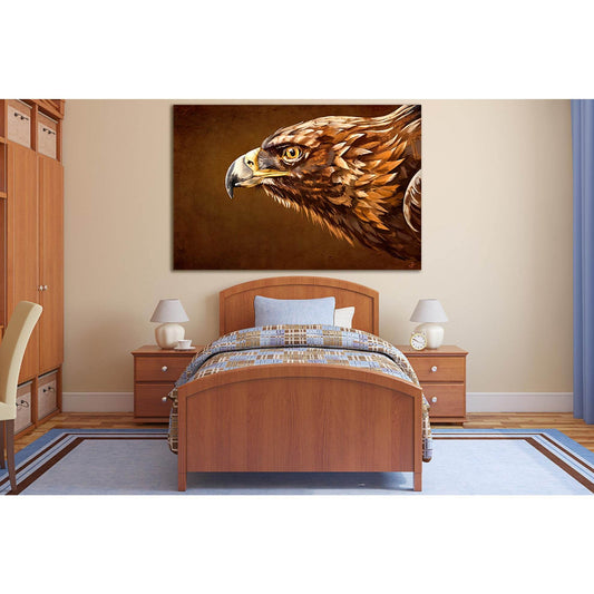 Eagle Head Painting №SL1051 Ready to Hang Canvas PrintCanvas art arrives ready to hang, with hanging accessories included and no additional framing required. Every canvas print is hand-crafted, made on-demand at our workshop and expertly stretched around