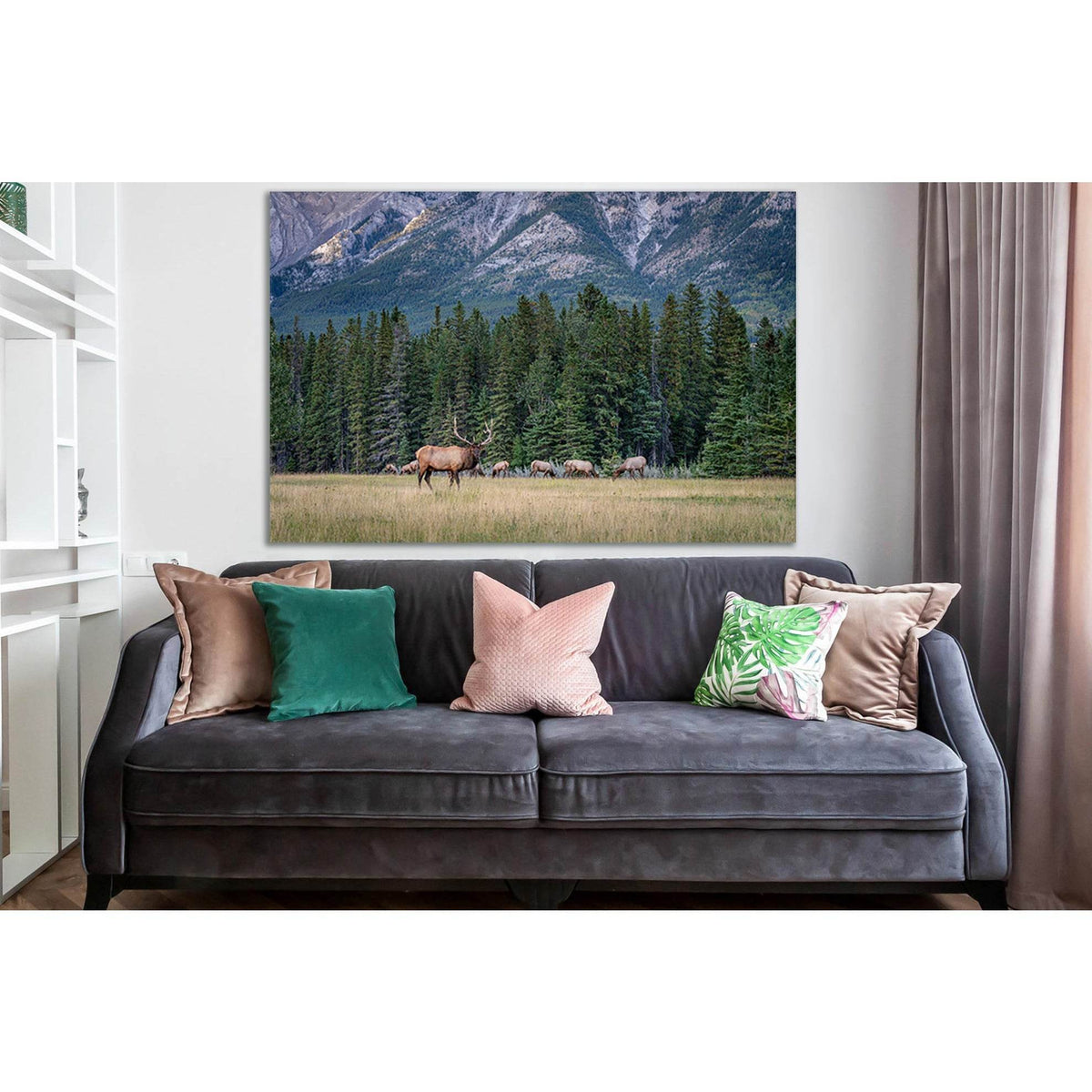 Deers In The Wild №SL1003 Ready to Hang Canvas PrintCanvas art arrives ready to hang, with hanging accessories included and no additional framing required. Every canvas print is hand-crafted, made on-demand at our workshop and expertly stretched around 10