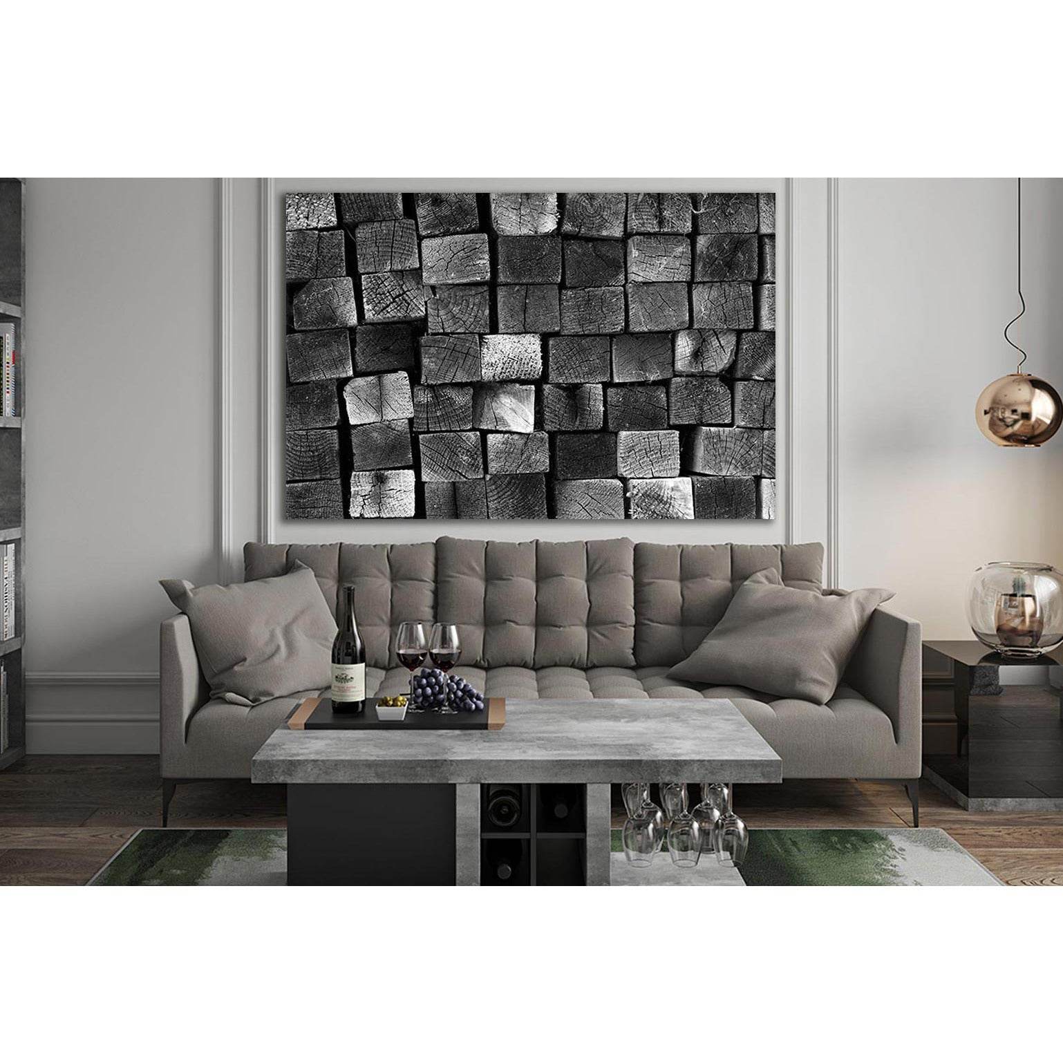 Black And White Wood Texture №SL877 Ready to Hang Canvas PrintCanvas art arrives ready to hang, with hanging accessories included and no additional framing required. Every canvas print is hand-crafted, made on-demand at our workshop and expertly stretched