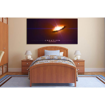 Galaxy Creation Space №SL391 Ready to Hang Canvas PrintCanvas art arrives ready to hang, with hanging accessories included and no additional framing required. Every canvas print is hand-crafted, made on-demand at our workshop and expertly stretched around