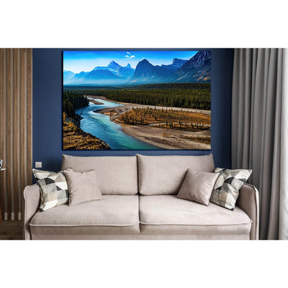 Landscape Mountain And River №SL1600 Ready to Hang Canvas PrintCanvas art arrives ready to hang, with hanging accessories included and no additional framing required. Every canvas print is hand-crafted, made on-demand at our workshop and expertly stretche