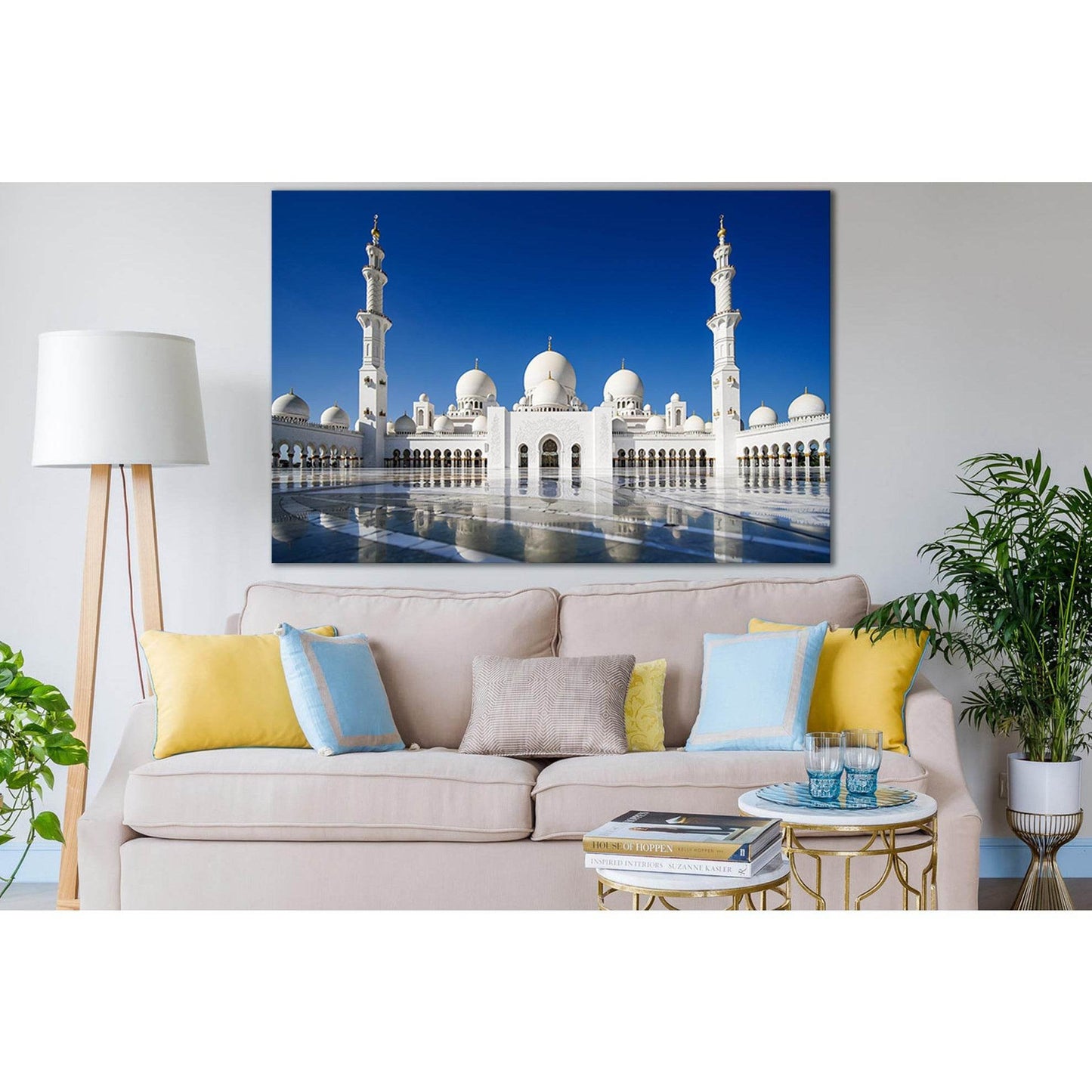 Abu Dhabi Mosque №SL1370 Ready to Hang Canvas PrintCanvas art arrives ready to hang, with hanging accessories included and no additional framing required. Every canvas print is hand-crafted, made on-demand at our workshop and expertly stretched around 100