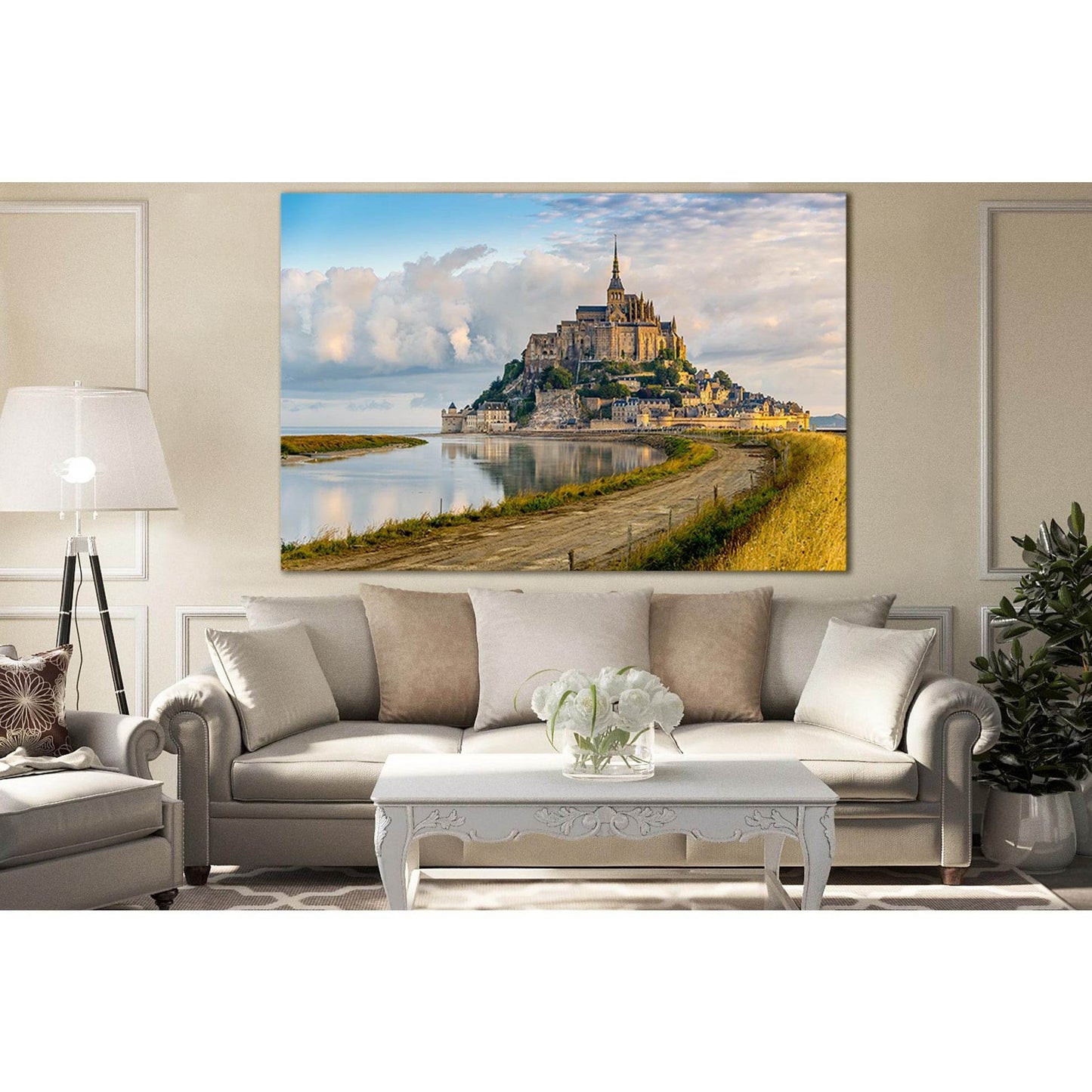 Beautiful Architecture Mont Saint Michel №SL1365 Ready to Hang Canvas PrintCanvas art arrives ready to hang, with hanging accessories included and no additional framing required. Every canvas print is hand-crafted, made on-demand at our workshop and exper