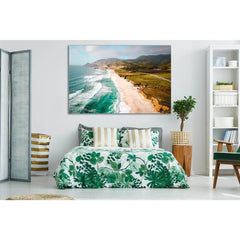 Sea Waves Line On The Beach №SL166 Ready to Hang Canvas PrintCanvas art arrives ready to hang, with hanging accessories included and no additional framing required. Every canvas print is hand-crafted, made on-demand at our workshop and expertly stretched