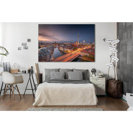 Cityscapes Germany Berlin №SL316 Ready to Hang Canvas PrintCanvas art arrives ready to hang, with hanging accessories included and no additional framing required. Every canvas print is hand-crafted, made on-demand at our workshop and expertly stretched ar