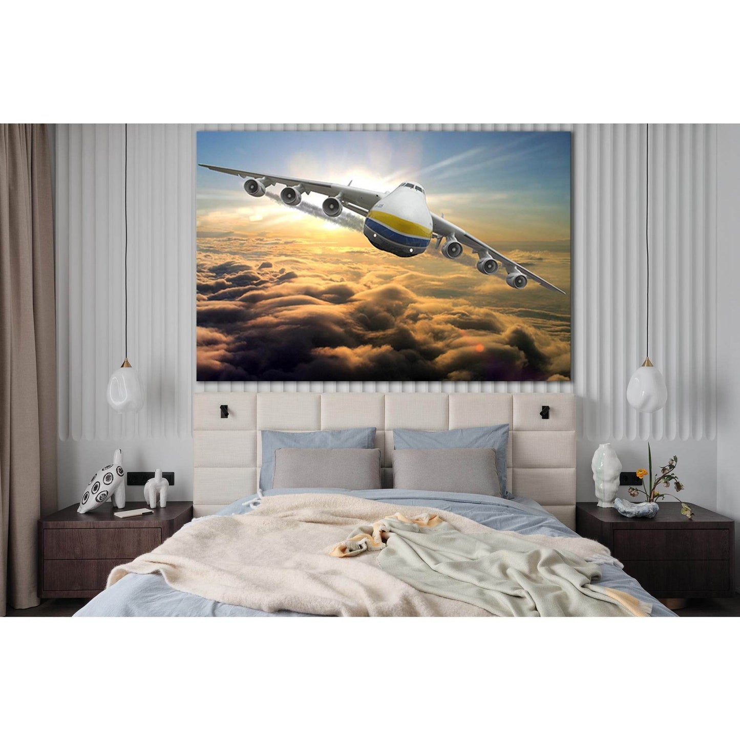 Antonov An 225 Mriya №SL1430 Ready to Hang Canvas PrintCanvas art arrives ready to hang, with hanging accessories included and no additional framing required. Every canvas print is hand-crafted, made on-demand at our workshop and expertly stretched around